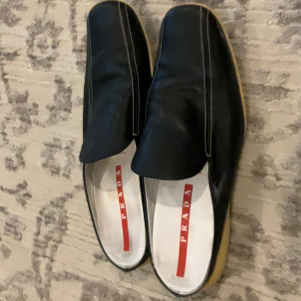 Prada Mules Sz 37 - Picture 2 of 4